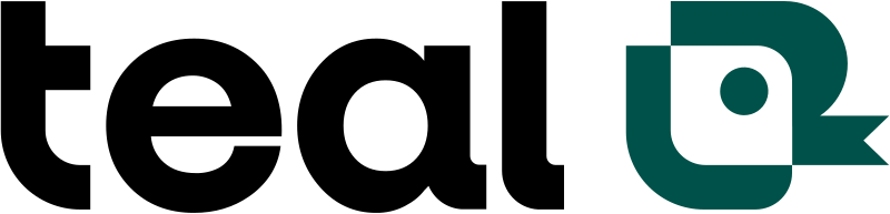 Teal wordmark